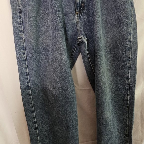Wrangler Men's Straight Blue Jeans - Picture 1 of 2